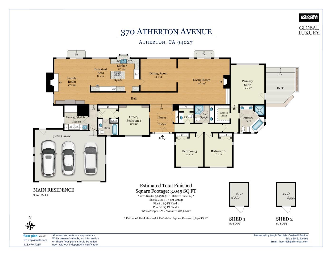 370 Atherton Avenue, Atherton, CA 94027