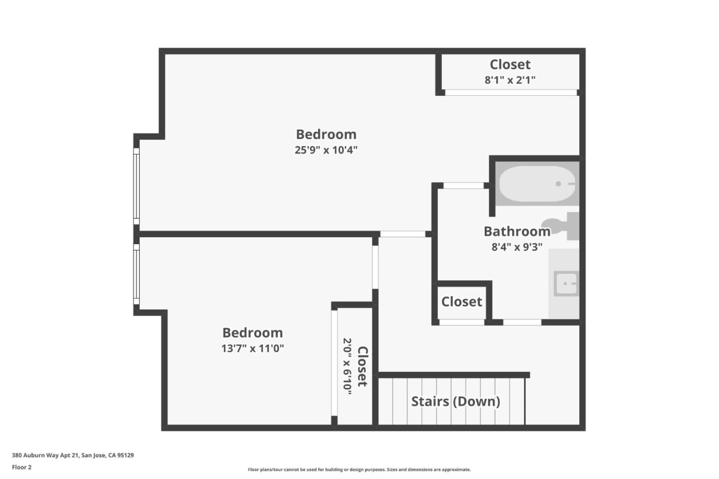 Detail Gallery Image 25 of 26 For 380 Auburn Way #21,  San Jose,  CA 95129 - 2 Beds | 1/1 Baths