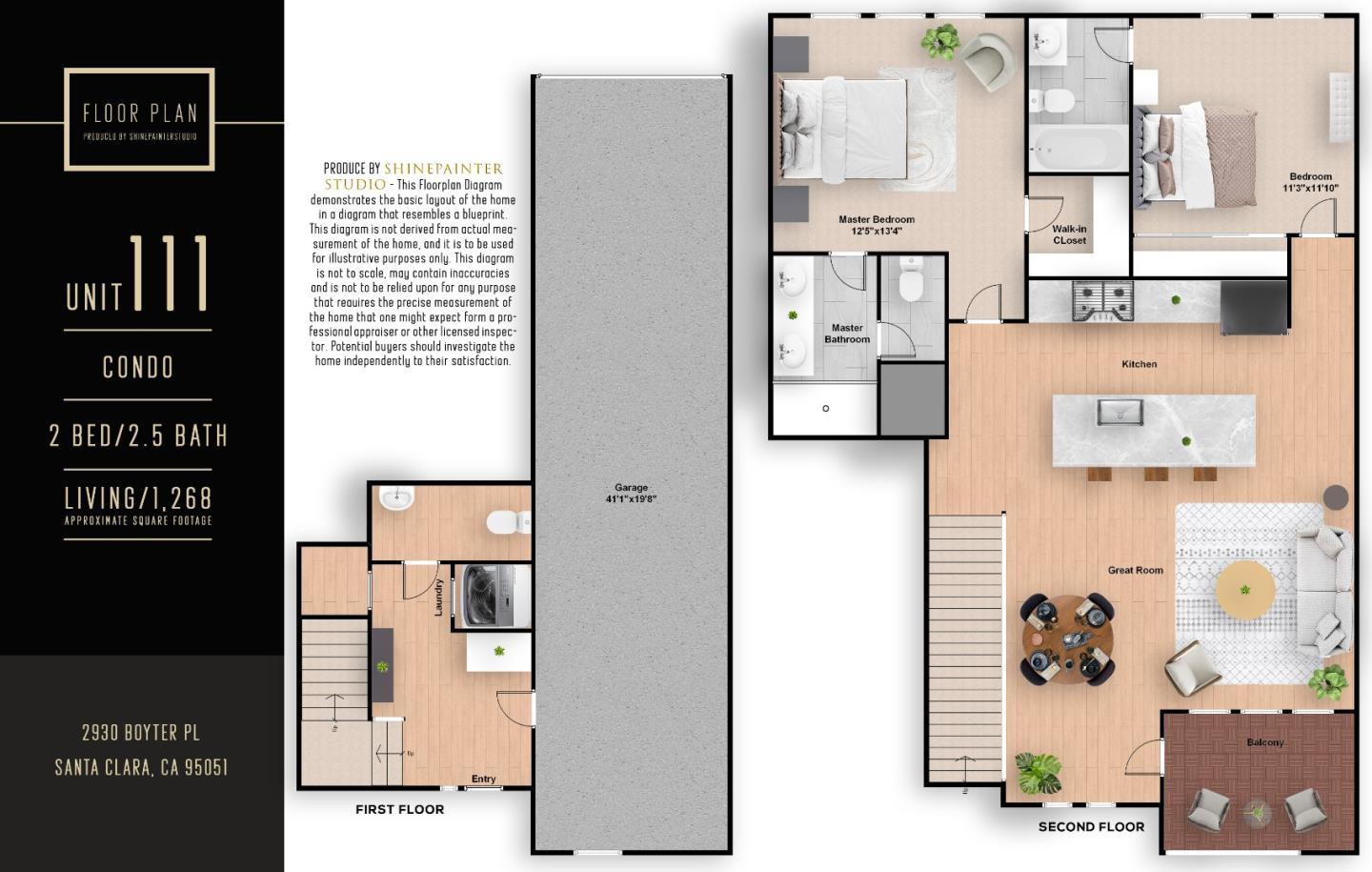 Detail Gallery Image 35 of 35 For 2930 Boyter Pl #111,  Santa Clara,  CA 95051 - 2 Beds | 2/1 Baths