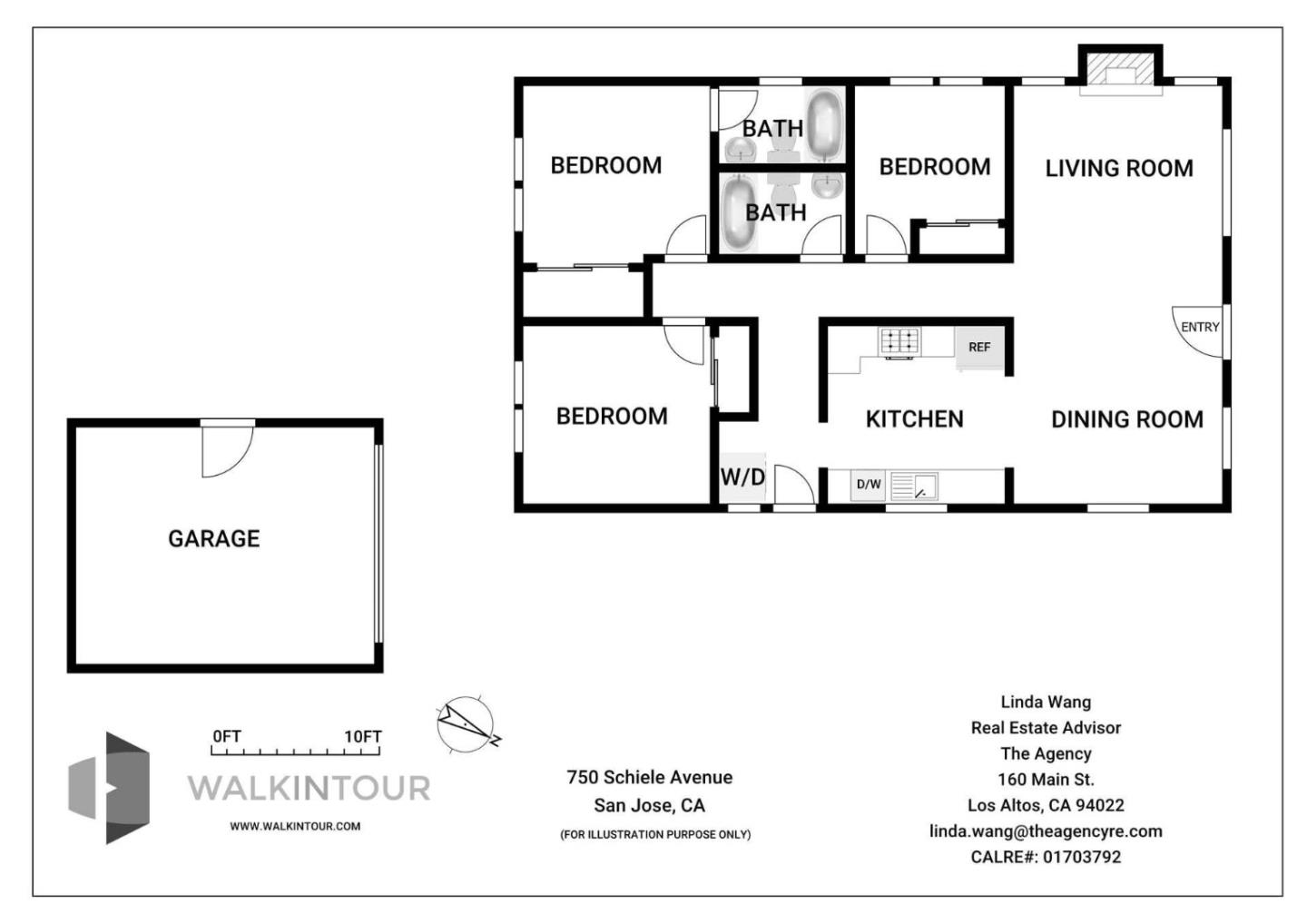 Detail Gallery Image 29 of 29 For 750 Schiele Ave, San Jose,  CA 95126 - 3 Beds | 2 Baths