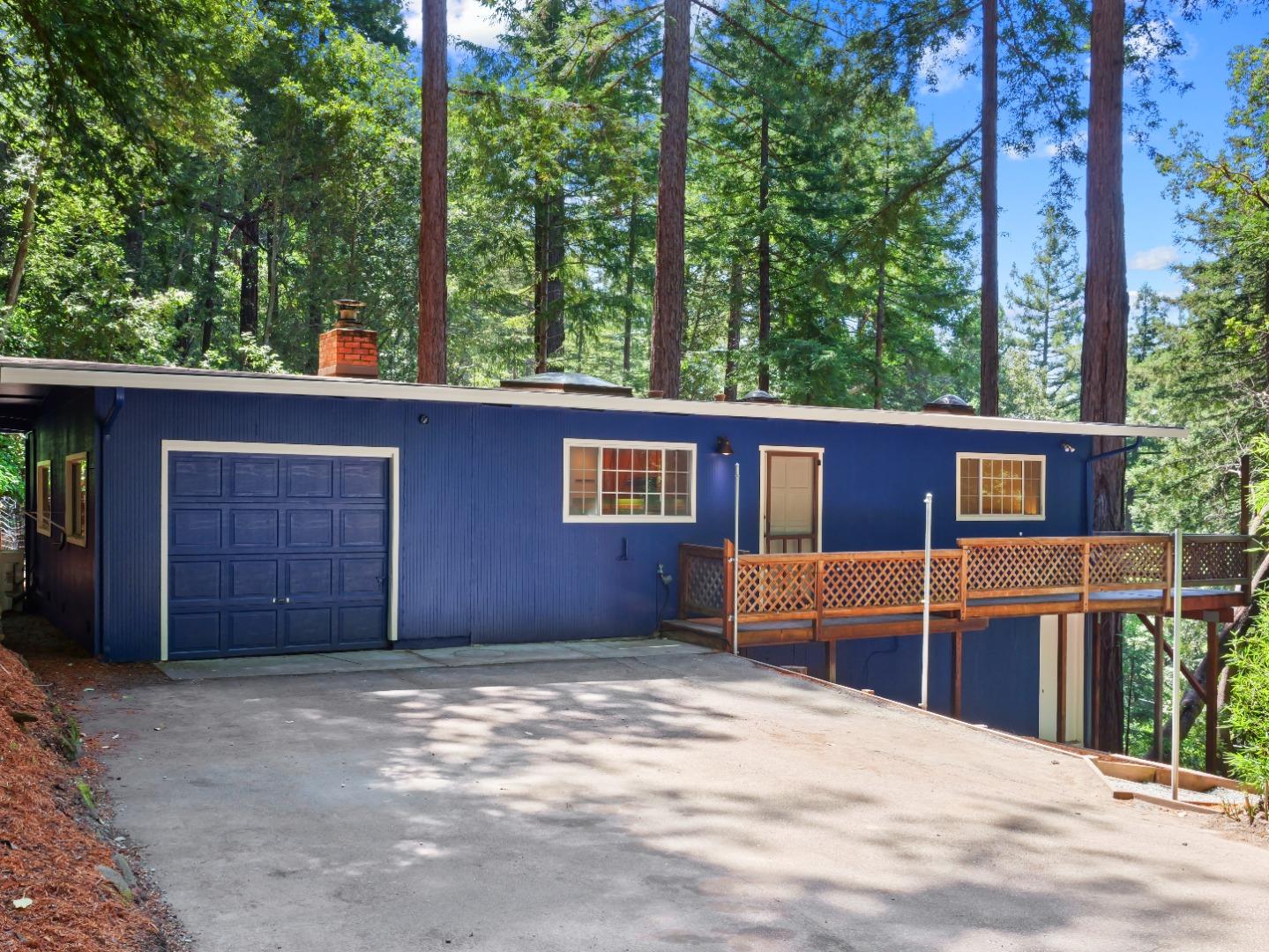 Detail Gallery Image 1 of 13 For 11660 Edgewood Dr, Felton,  CA 95018 - 2 Beds | 1 Baths