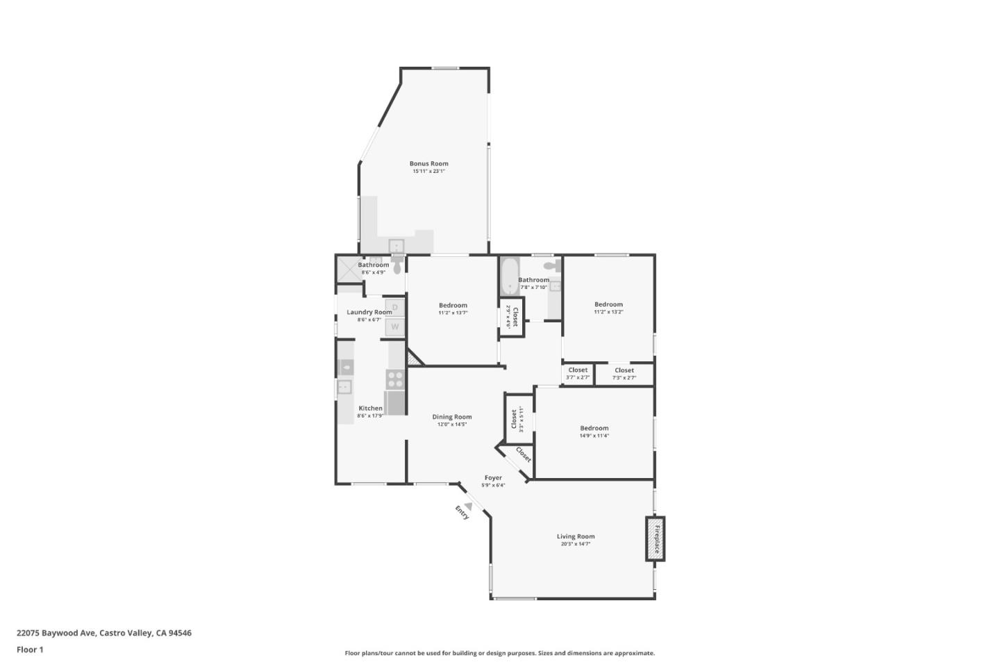 Detail Gallery Image 19 of 19 For 22075 Baywood Ave, Castro Valley,  CA 94546 - 4 Beds | 2 Baths