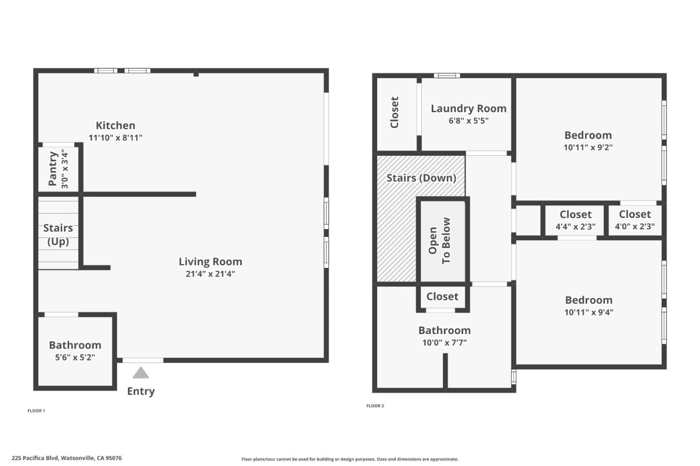 Detail Gallery Image 17 of 17 For 225 Pacifica Blvd #204,  Watsonville,  CA 95076 - 2 Beds | 1/1 Baths