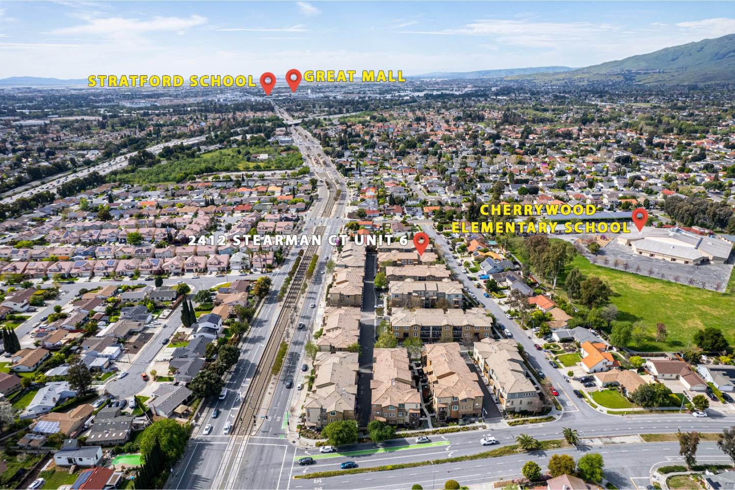 Detail Gallery Image 46 of 49 For 2412 Stearman Ct #6,  San Jose,  CA 95132 - 3 Beds | 2 Baths