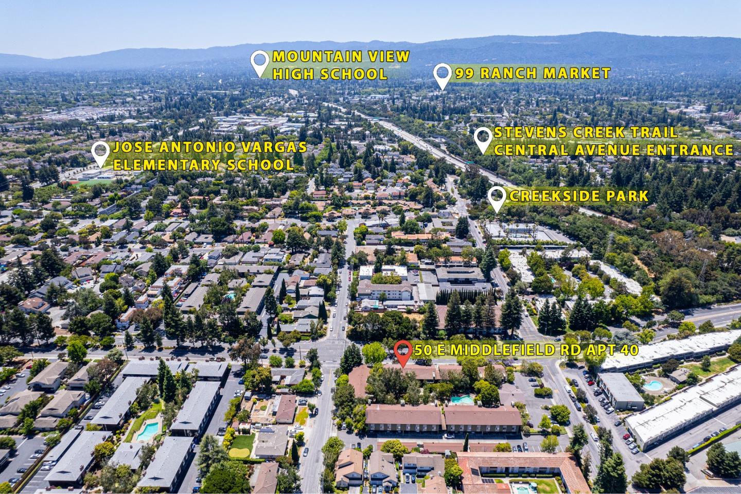 Detail Gallery Image 41 of 41 For 50 E Middlefield Rd #40,  Mountain View,  CA 94043 - 1 Beds | 1 Baths