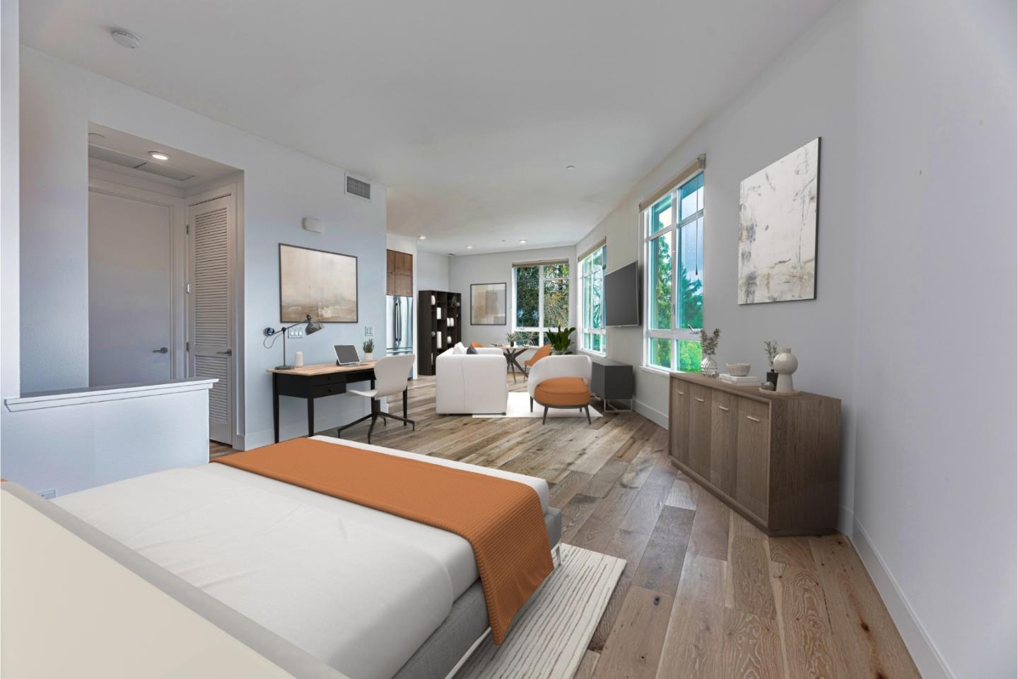 Detail Gallery Image 2 of 23 For 1101 W El Camino Real #405,  Mountain View,  CA 94040 - 0 Beds | 1 Baths