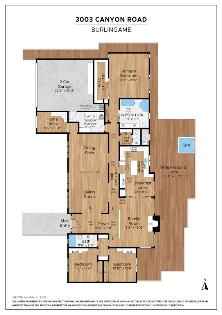 Detail Gallery Image 58 of 58 For 3003 Canyon Rd, Burlingame,  CA 94010 - 3 Beds | 2/1 Baths