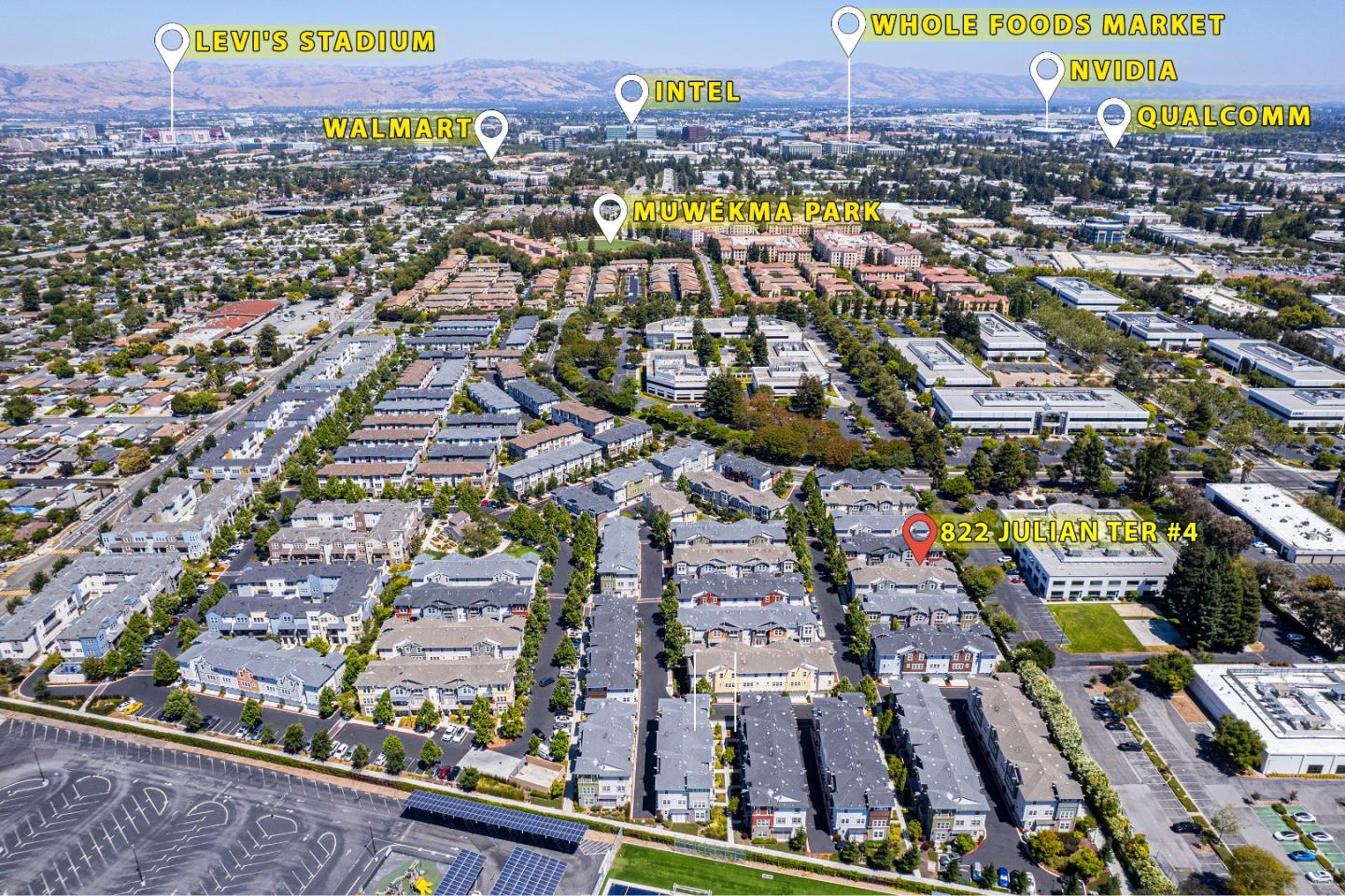 Detail Gallery Image 35 of 37 For 822 Julian Ter #4,  Sunnyvale,  CA 94085 - 3 Beds | 2/2 Baths