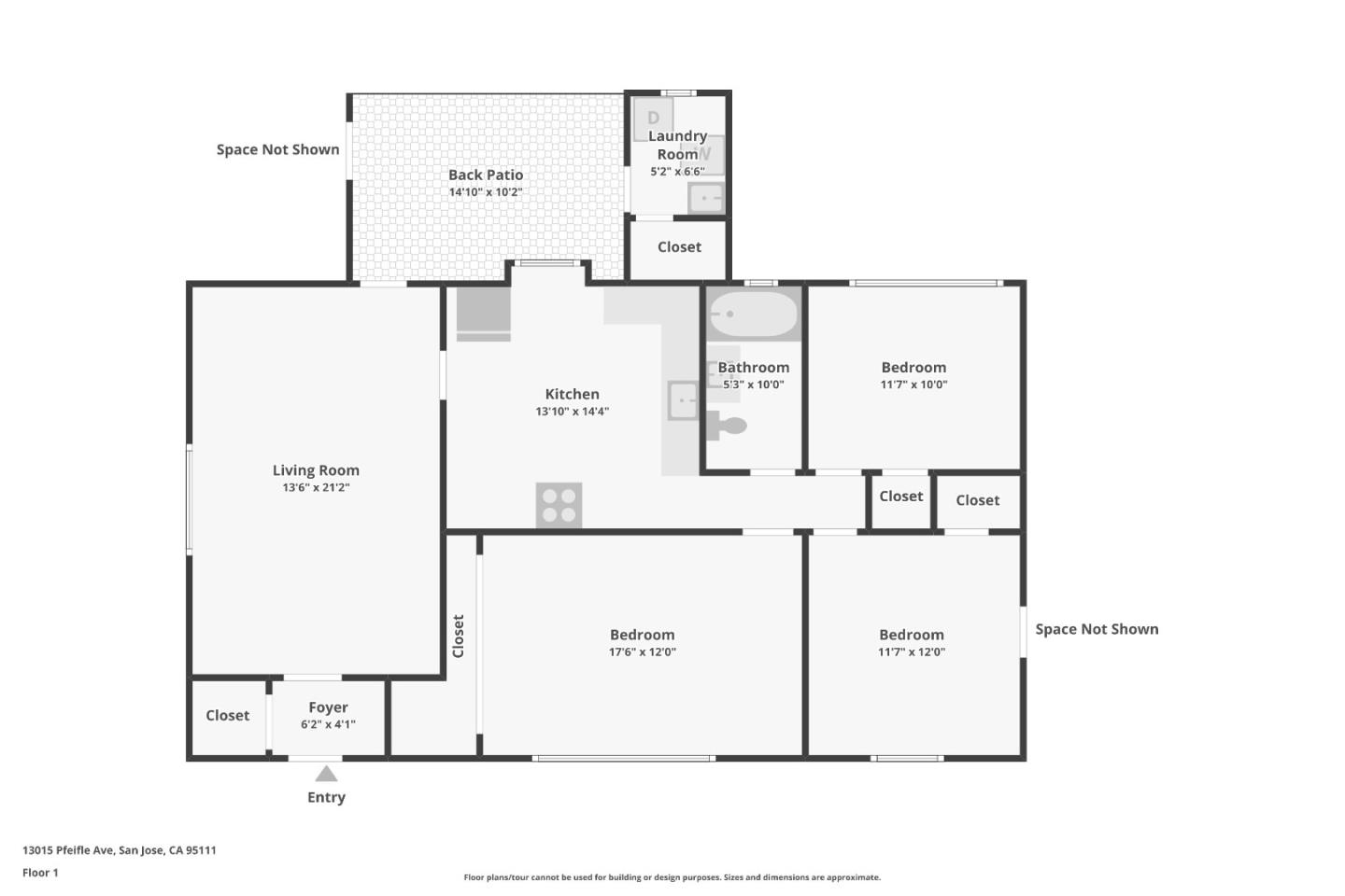 Detail Gallery Image 23 of 23 For 13015 Pfeifle Ave, San Jose,  CA 95111 - 3 Beds | 1 Baths