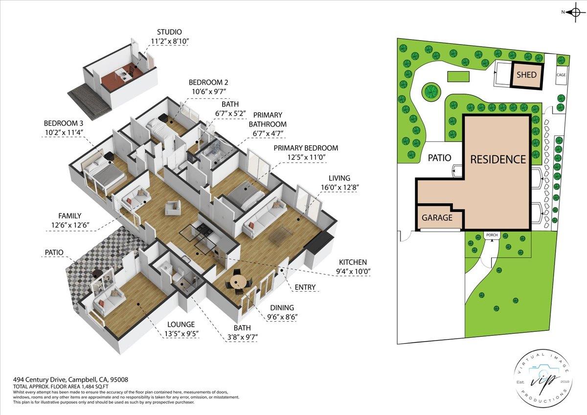 Detail Gallery Image 76 of 76 For 494 Century Dr, Campbell,  CA 95008 - 3 Beds | 2 Baths