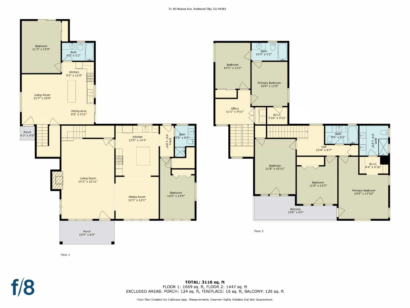 Detail Gallery Image 62 of 62 For 69-71 Nueva Ave, Redwood City,  CA 94061 - 4 Beds | 3 Baths