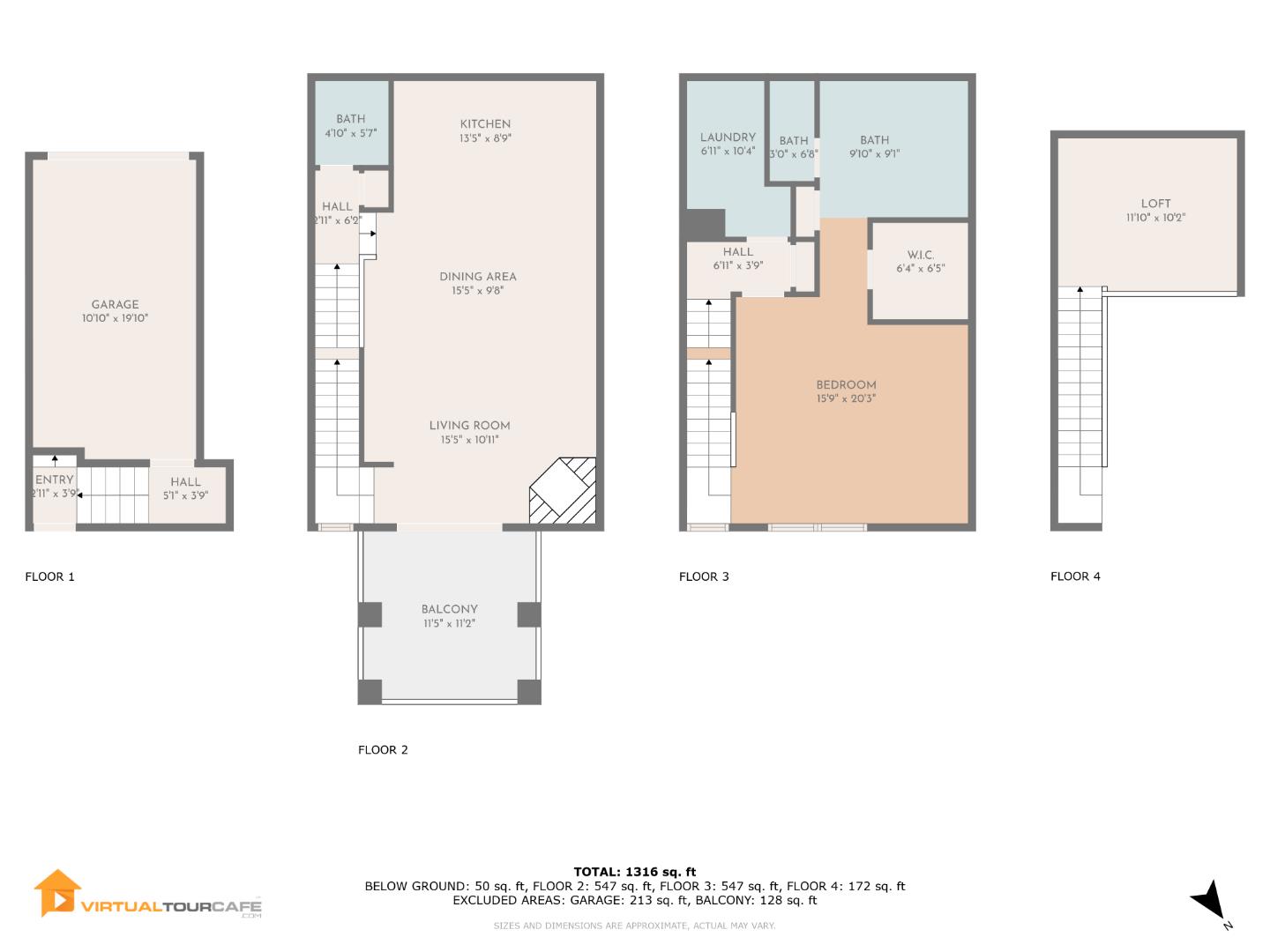 Detail Gallery Image 46 of 51 For 3668 Finnian Way, Dublin,  CA 94568 - 1 Beds | 1/1 Baths