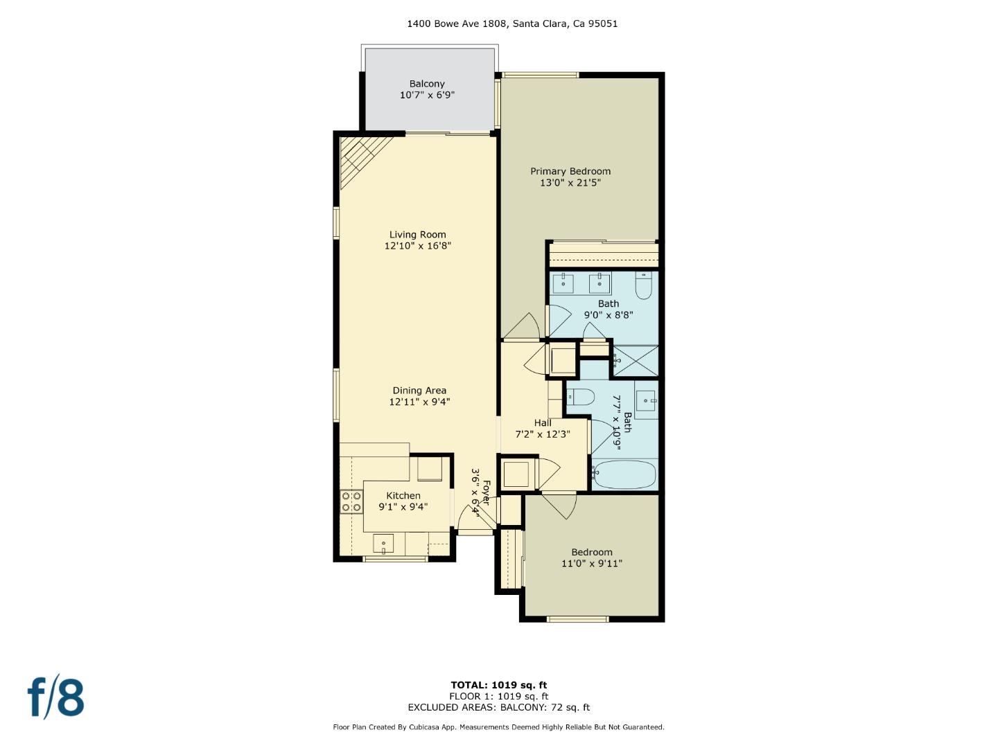 Detail Gallery Image 32 of 32 For 1400 Bowe Ave #1808,  Santa Clara,  CA 95051 - 2 Beds | 2 Baths