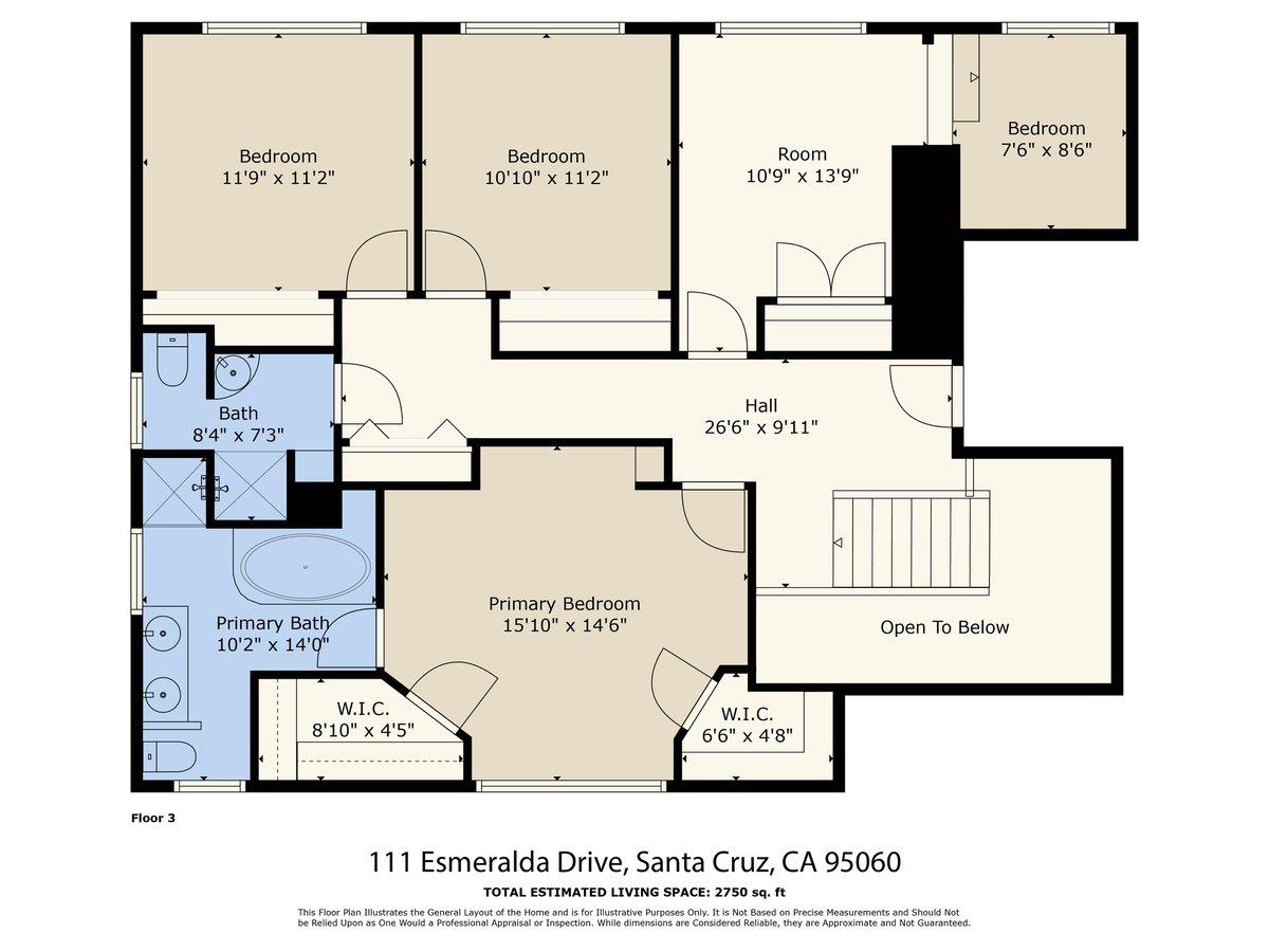 Detail Gallery Image 42 of 44 For 111 Esmeralda Dr, Santa Cruz,  CA 95060 - 4 Beds | 2/1 Baths
