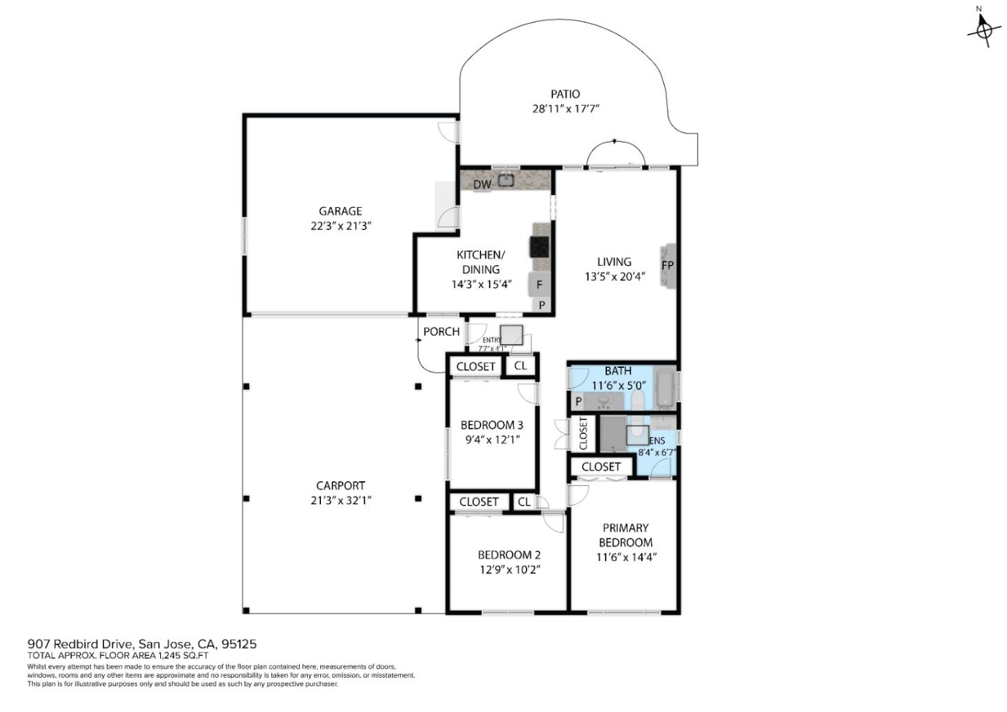 Detail Gallery Image 37 of 41 For 907 Redbird Dr, San Jose,  CA 95125 - 3 Beds | 2 Baths