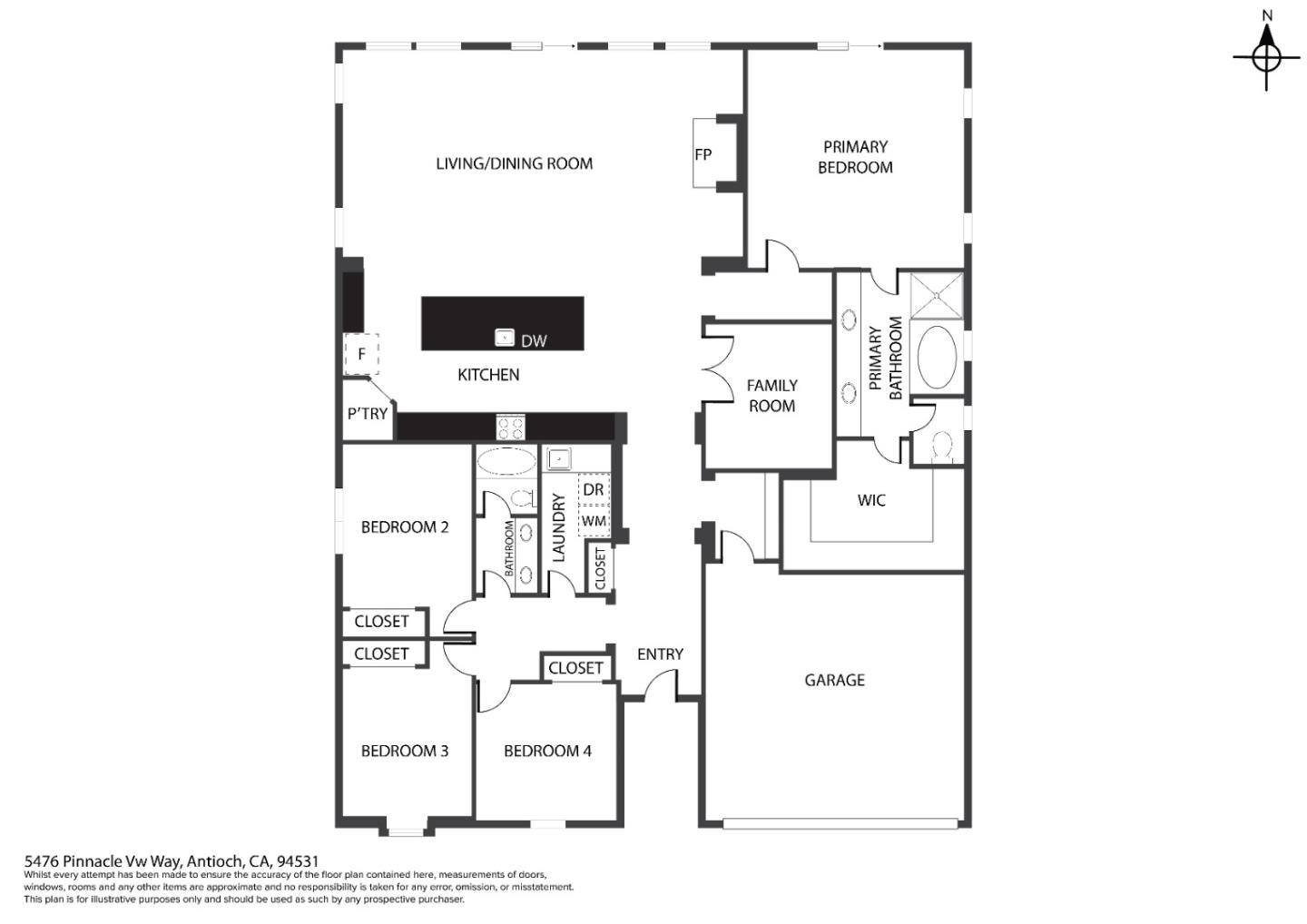Detail Gallery Image 43 of 46 For 5476 Pinnacle View Way, Antioch,  CA 94531 - 4 Beds | 2 Baths
