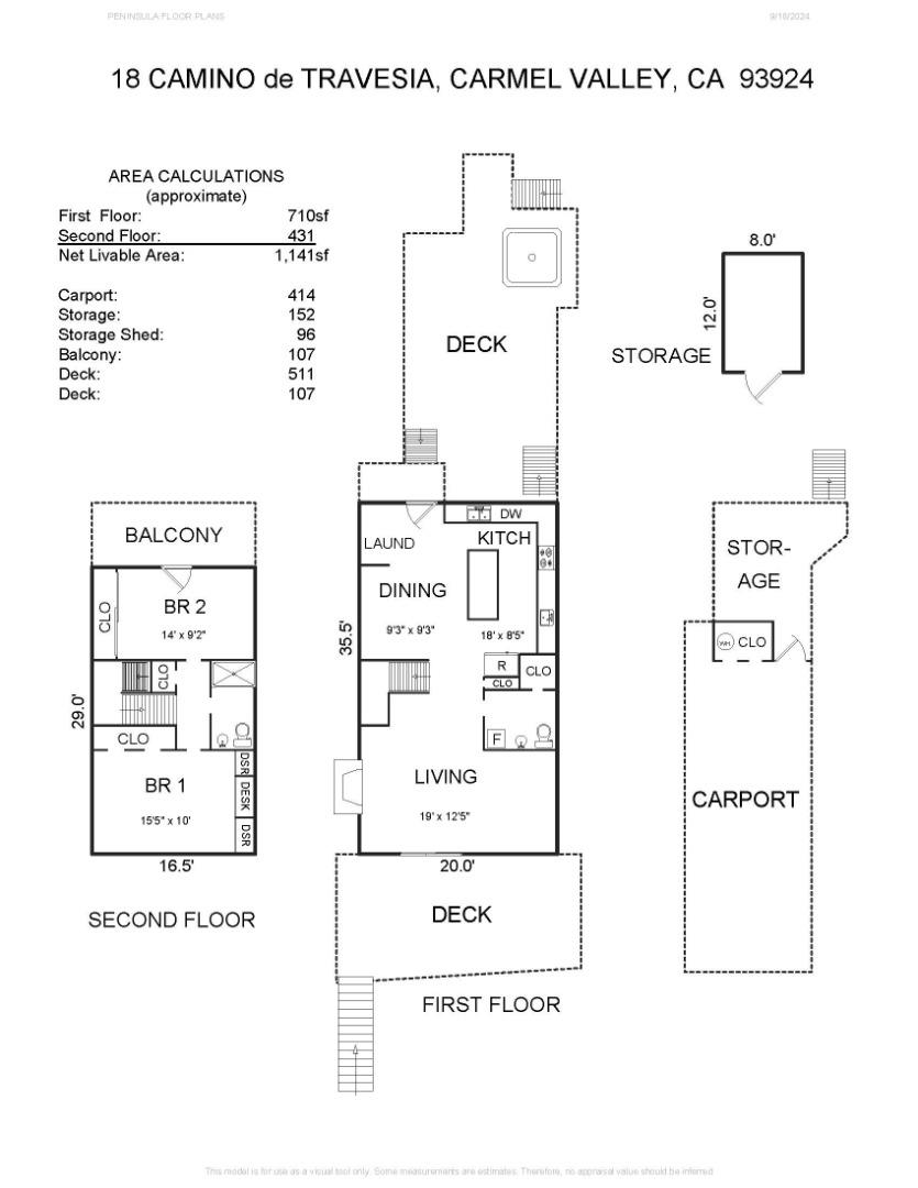 Detail Gallery Image 22 of 22 For 18 Camino De Travesia, Carmel Valley,  CA 93924 - 2 Beds | 1/1 Baths