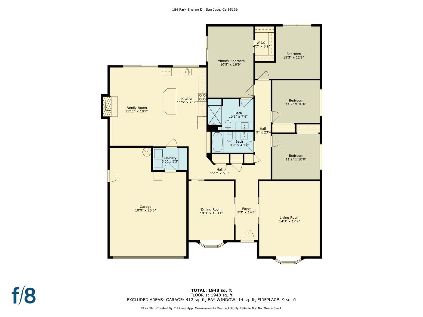 Detail Gallery Image 60 of 60 For 184 Park Sharon Dr, San Jose,  CA 95136 - 4 Beds | 2 Baths