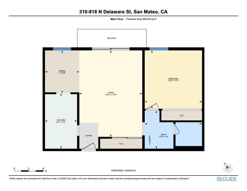 Detail Gallery Image 28 of 28 For 818 N Delaware St #310,  San Mateo,  CA 94401 - 1 Beds | 1 Baths