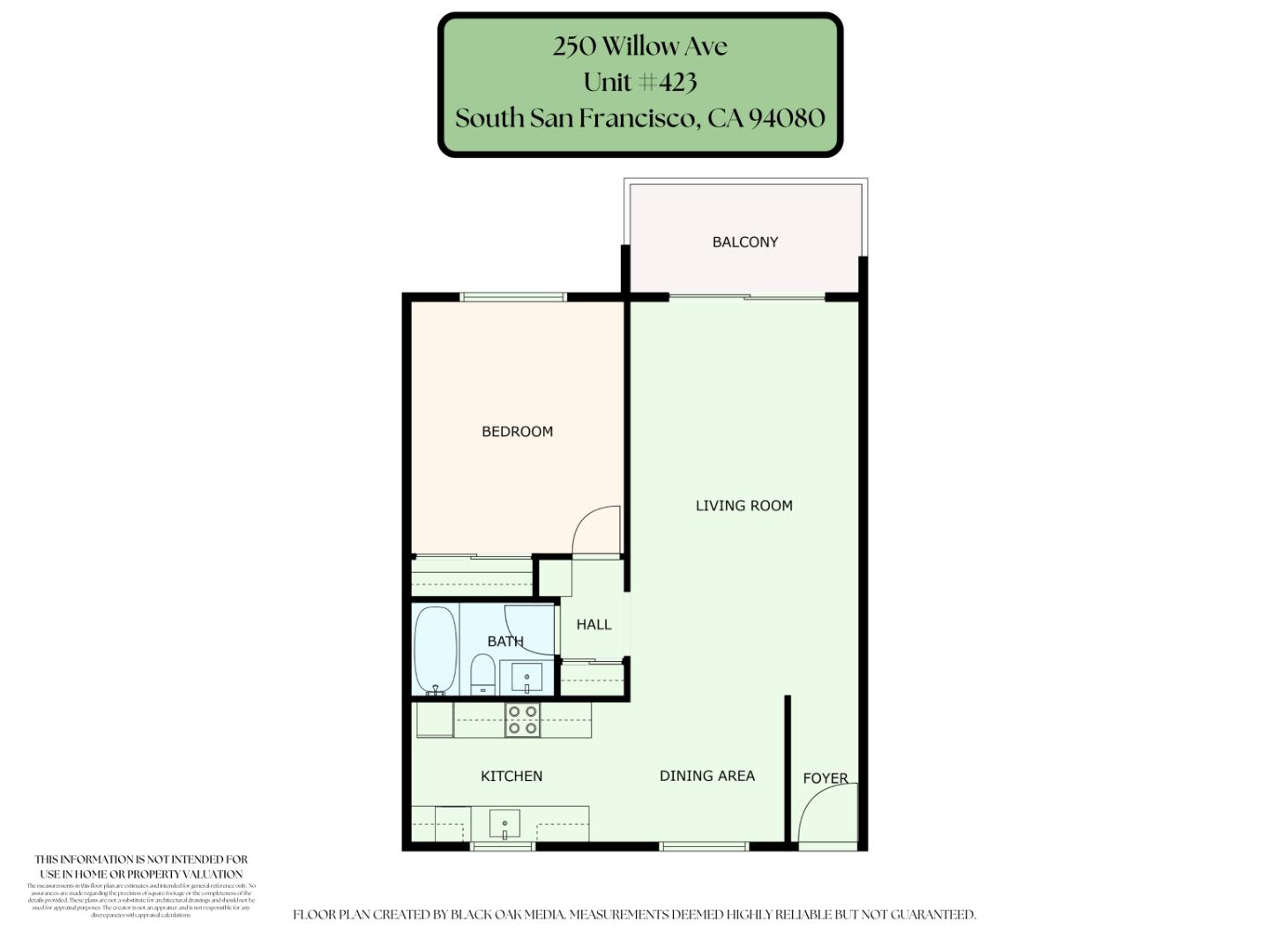 Detail Gallery Image 20 of 31 For 250 Willow Ave #423,  South San Francisco,  CA 94080 - 1 Beds | 1 Baths