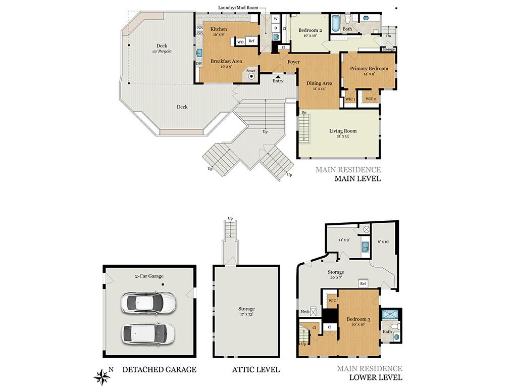 Detail Gallery Image 29 of 29 For 108 Santa Maria Ave, Portola Valley,  CA 94028 - 3 Beds | 2 Baths