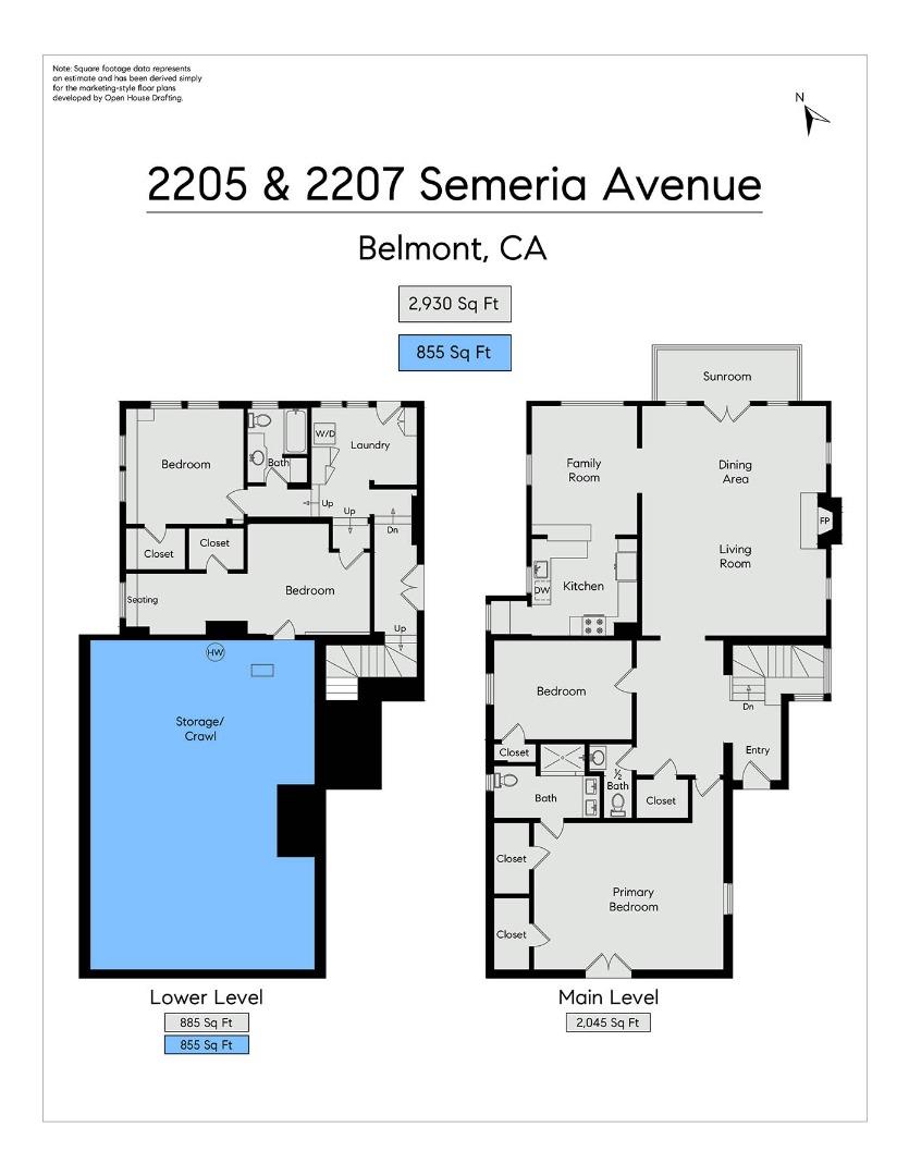 Detail Gallery Image 50 of 53 For 2205 &2207 Semeria Ave, Belmont,  CA 94002 - 4 Beds | 2/1 Baths