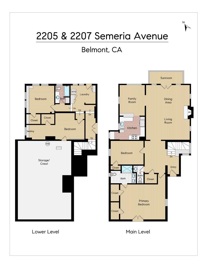 Detail Gallery Image 51 of 53 For 2205 &2207 Semeria Ave, Belmont,  CA 94002 - 4 Beds | 2/1 Baths