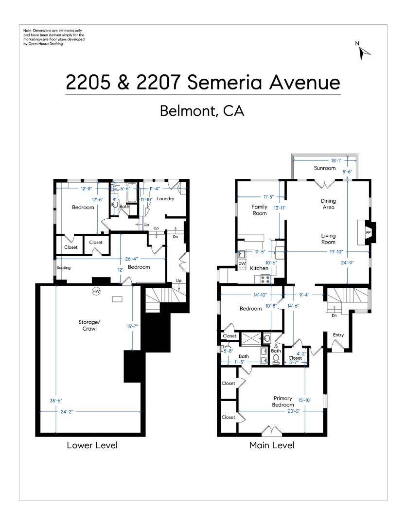 Detail Gallery Image 52 of 53 For 2205 &2207 Semeria Ave, Belmont,  CA 94002 - 4 Beds | 2/1 Baths