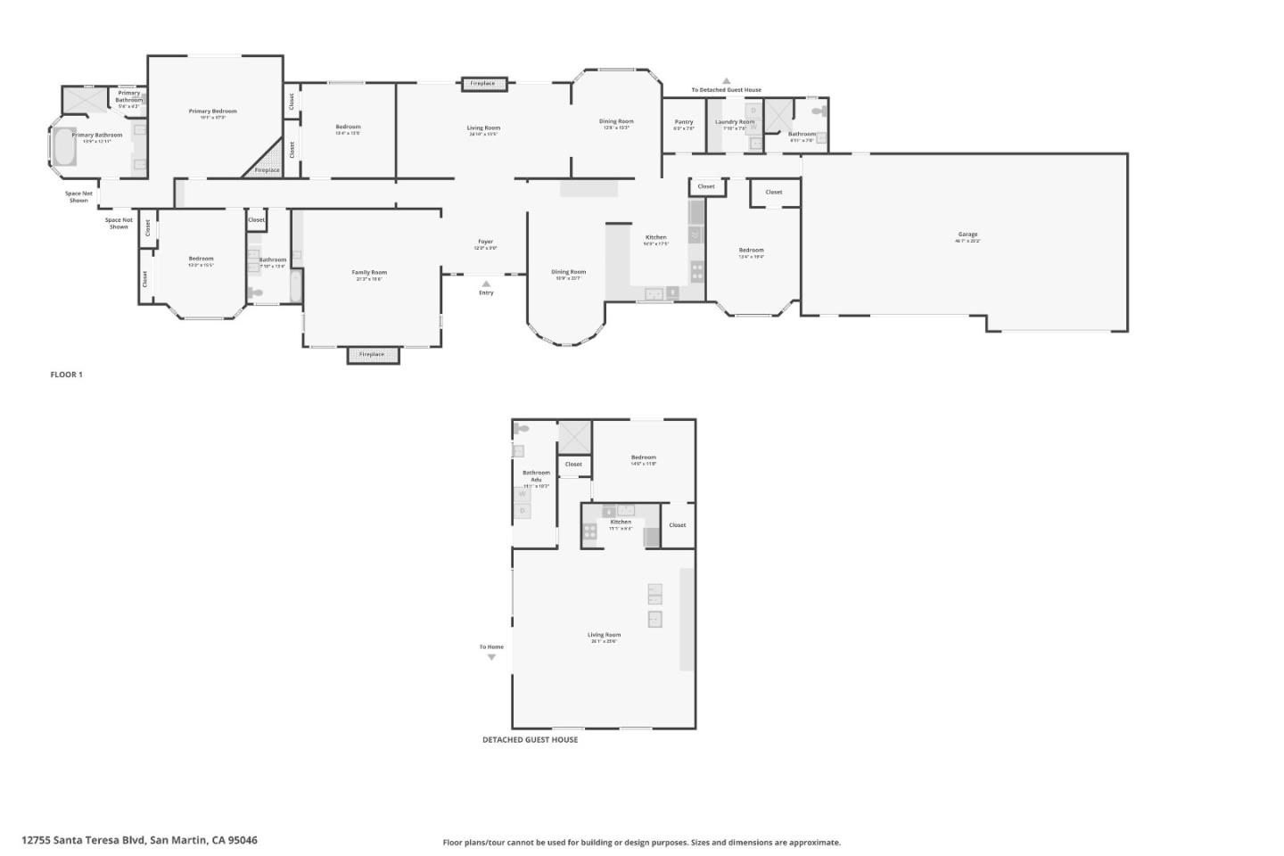 Detail Gallery Image 46 of 48 For 12755 Santa Teresa Blvd, San Martin,  CA 95046 - 5 Beds | 4 Baths