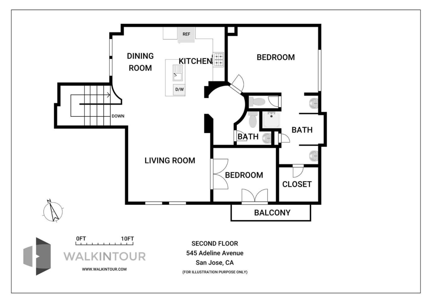 Detail Gallery Image 47 of 47 For 545 Adeline Ave, San Jose,  CA 95136 - 2 Beds | 1/1 Baths