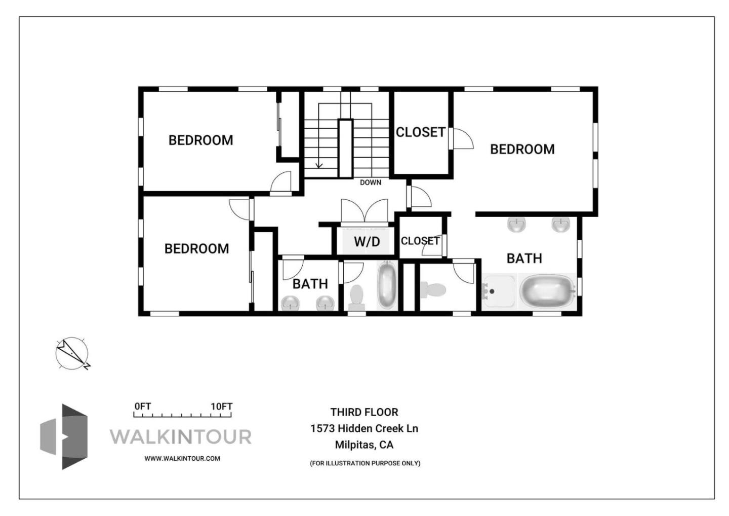 Detail Gallery Image 41 of 41 For 1573 Hidden Creek Ln, Milpitas,  CA 95035 - 4 Beds | 3/1 Baths
