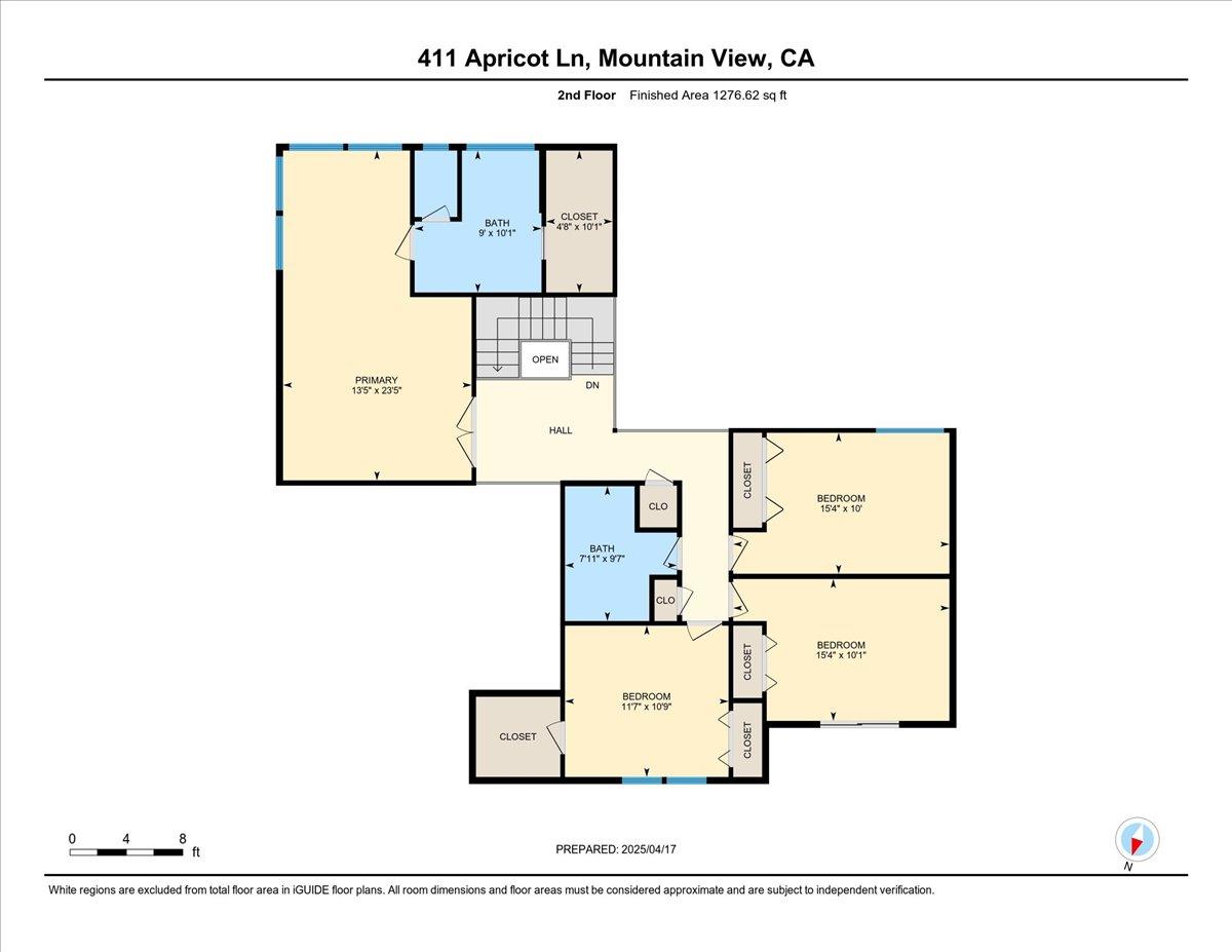 Detail Gallery Image 36 of 36 For 441 Apricot Ln, Mountain View,  CA 94040 - 4 Beds | 2/1 Baths
