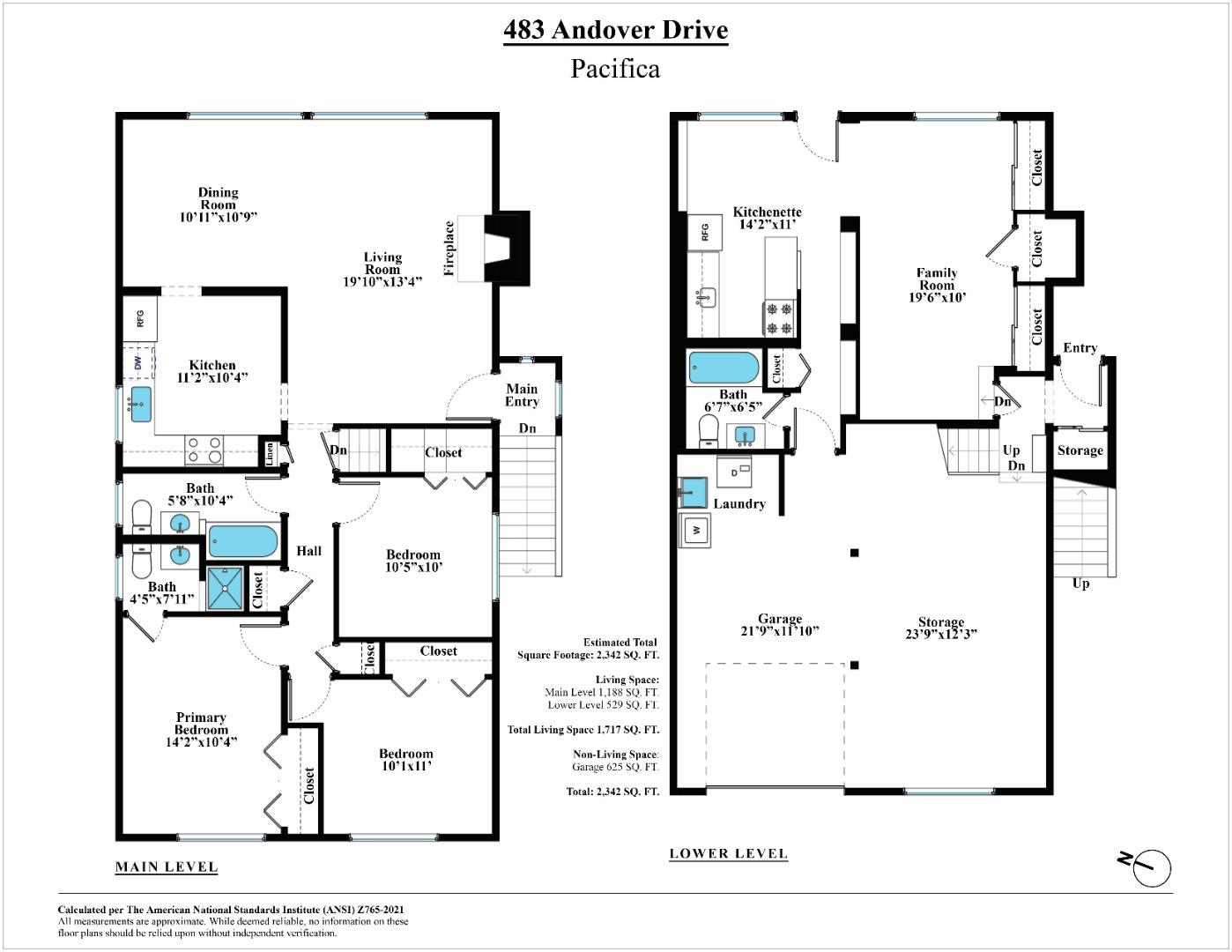 Detail Gallery Image 27 of 28 For 483 Andover Dr, Pacifica,  CA 94044 - 3 Beds | 3 Baths