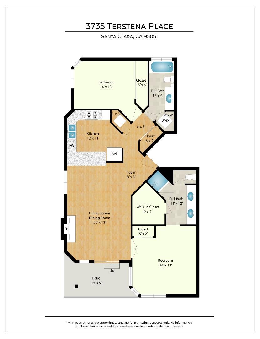 Detail Gallery Image 42 of 42 For 3735 Terstena Pl #152,  Santa Clara,  CA 95051 - 2 Beds | 2 Baths
