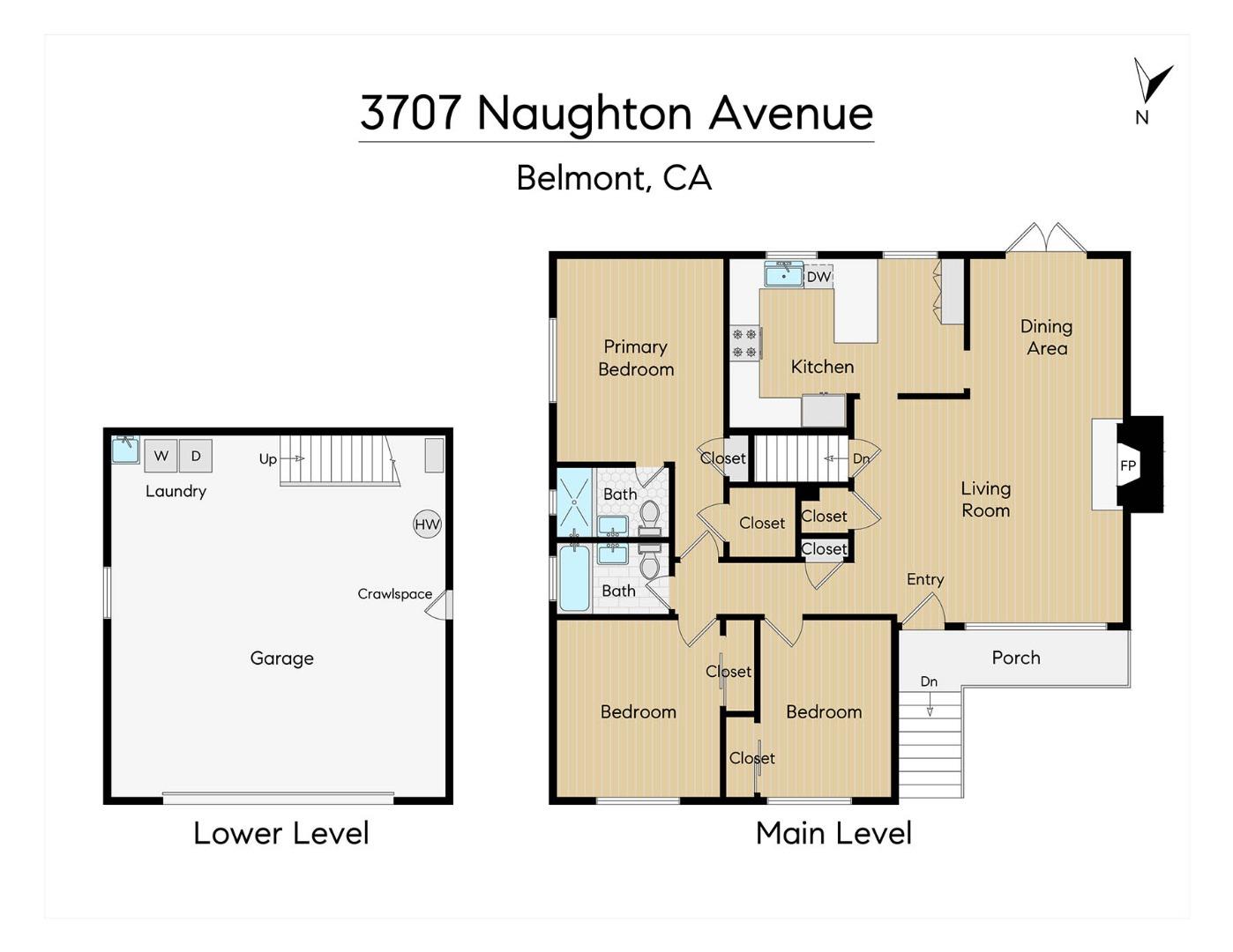 Detail Gallery Image 33 of 35 For 3707 Naughton Ave, Belmont,  CA 94002 - 3 Beds | 2 Baths