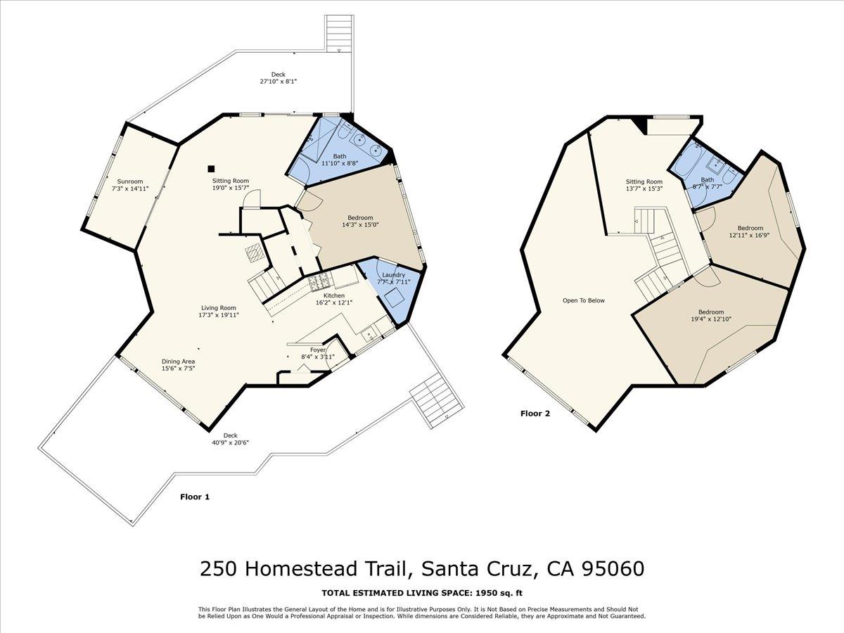 Detail Gallery Image 39 of 41 For 250 Homestead Trl, Santa Cruz,  CA 95060 - 4 Beds | 2 Baths