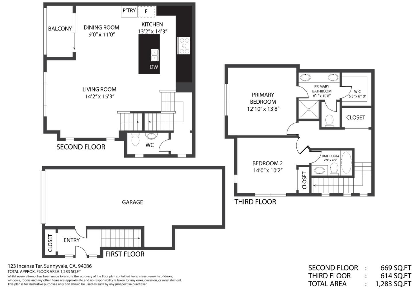 Detail Gallery Image 26 of 32 For 123 Incense Ter, Sunnyvale,  CA 94086 - 2 Beds | 2/1 Baths