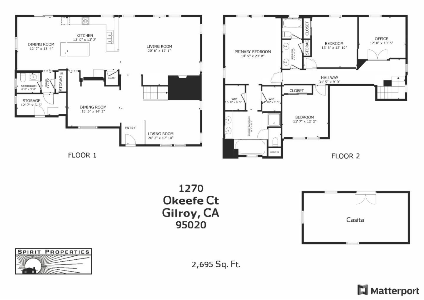 Detail Gallery Image 2 of 46 For 1270 Okeefe Ct, Gilroy,  CA 95020 - 4 Beds | 2/1 Baths