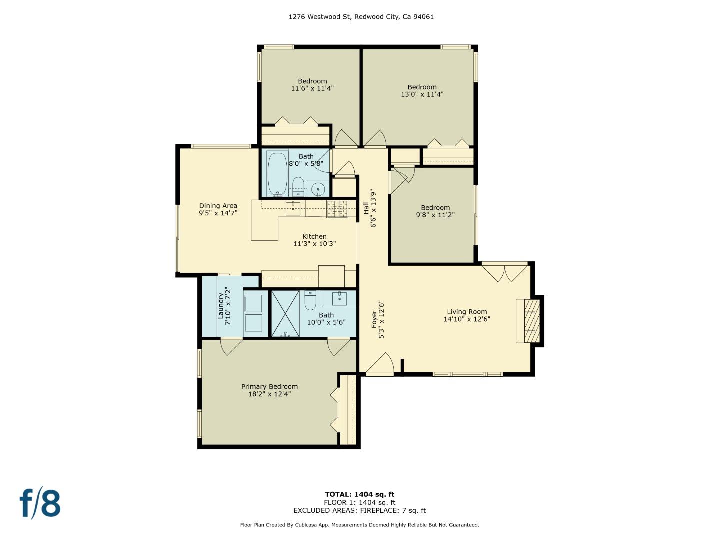 Detail Gallery Image 22 of 22 For 1276 Westwood St, Redwood City,  CA 94061 - 4 Beds | 2 Baths