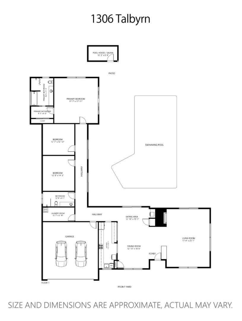 Detail Gallery Image 26 of 26 For 1306 Talbryn Dr, Belmont,  CA 94002 - 3 Beds | 2/1 Baths