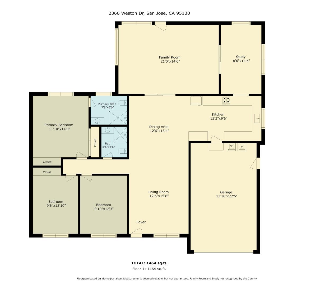 Detail Gallery Image 2 of 23 For 2366 Weston Dr, San Jose,  CA 95130 - 3 Beds | 2 Baths