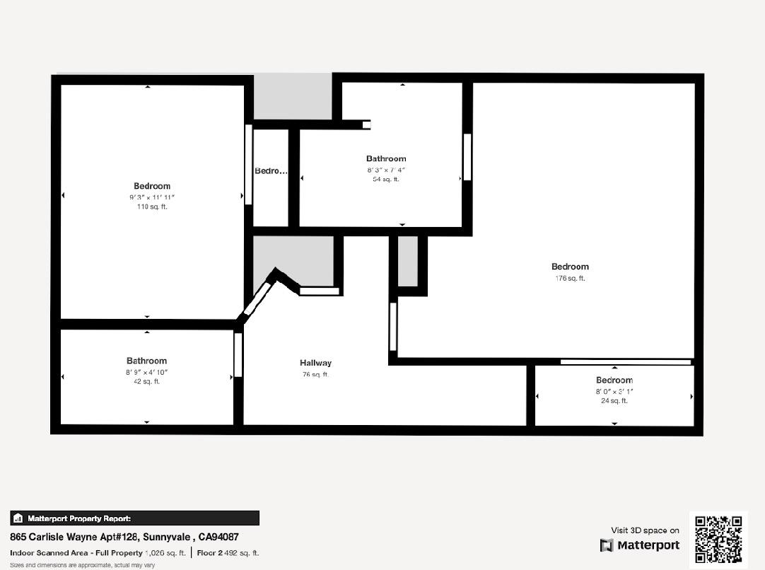Detail Gallery Image 33 of 34 For 865 Carlisle Way #128,  Sunnyvale,  CA 94087 - 2 Beds | 2 Baths