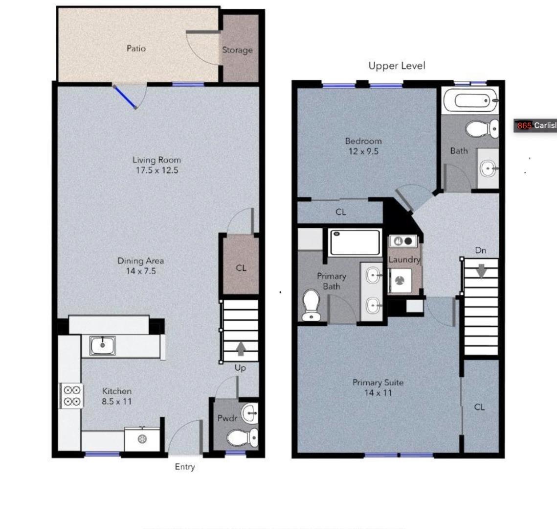 Detail Gallery Image 34 of 34 For 865 Carlisle Way #128,  Sunnyvale,  CA 94087 - 2 Beds | 2 Baths
