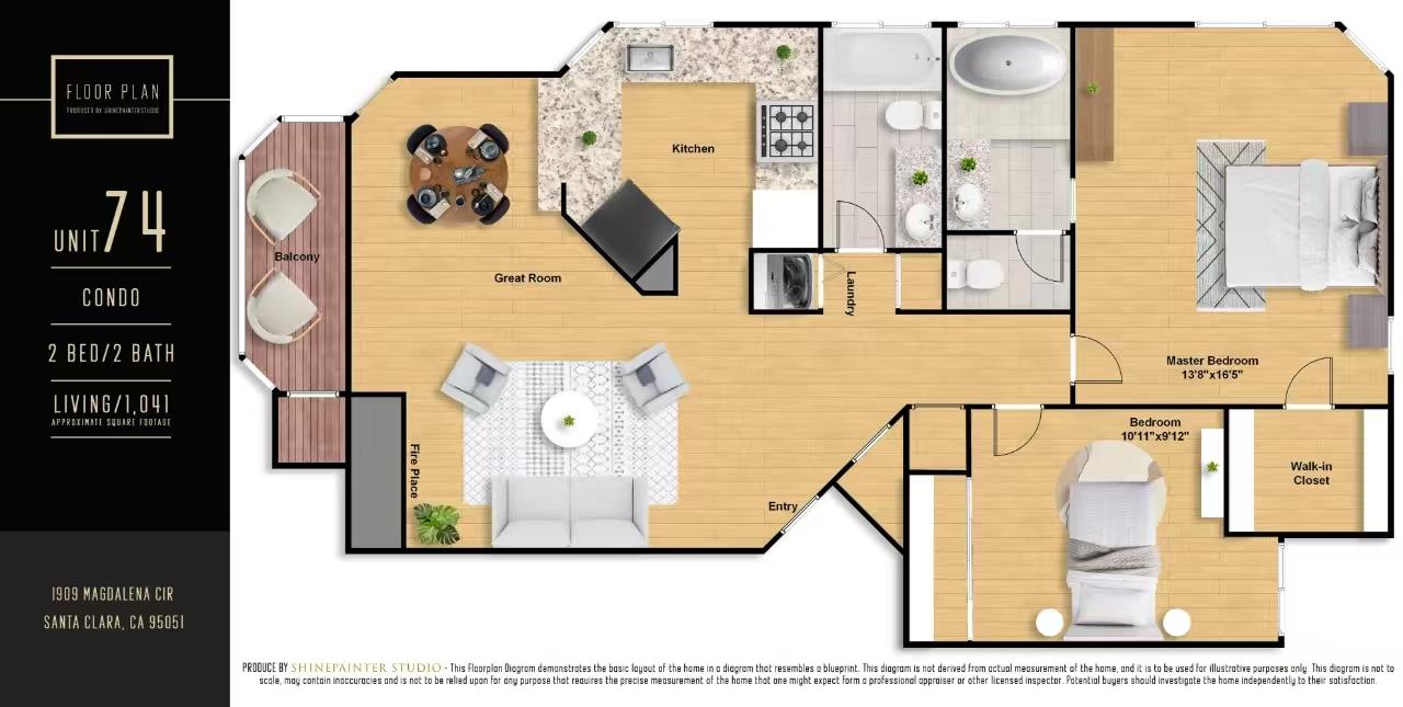 Detail Gallery Image 32 of 32 For 1909 Magdalena Cir #74,  Santa Clara,  CA 95051 - 2 Beds | 2 Baths