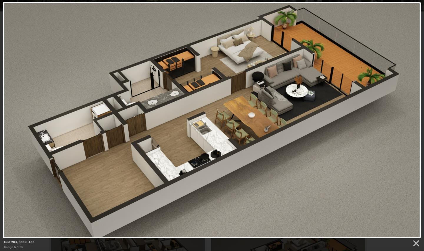 Detail Gallery Image 2 of 8 For 560 El Camino Real #303,  San Carlos,  CA 94070 - 1 Beds | 1/1 Baths