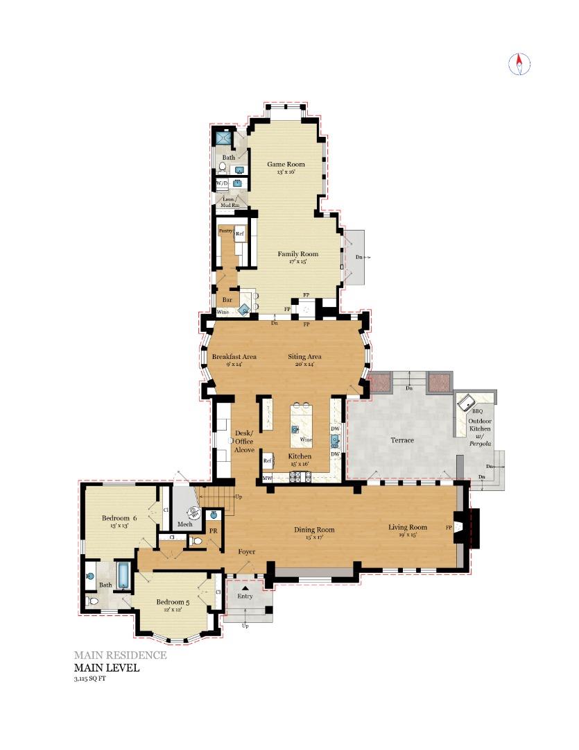 Detail Gallery Image 65 of 67 For 1585 Edgewood Dr, Palo Alto,  CA 94303 - 6 Beds | 6/1 Baths