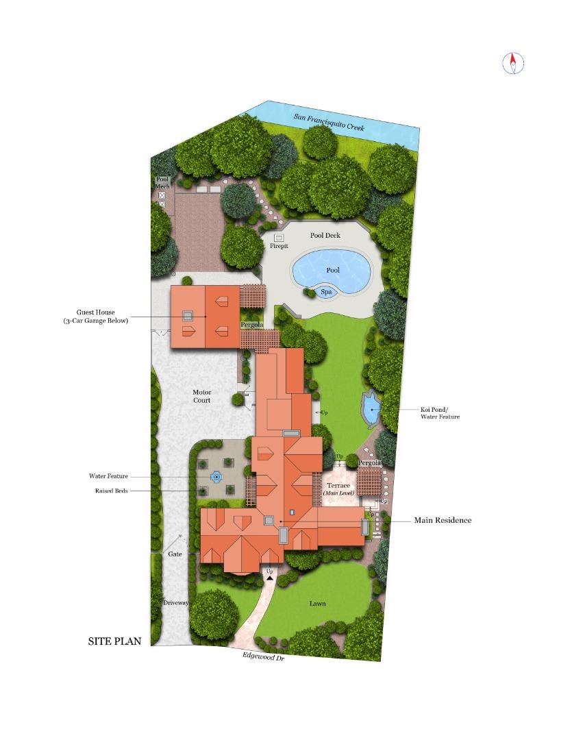 Detail Gallery Image 67 of 67 For 1585 Edgewood Dr, Palo Alto,  CA 94303 - 6 Beds | 6/1 Baths
