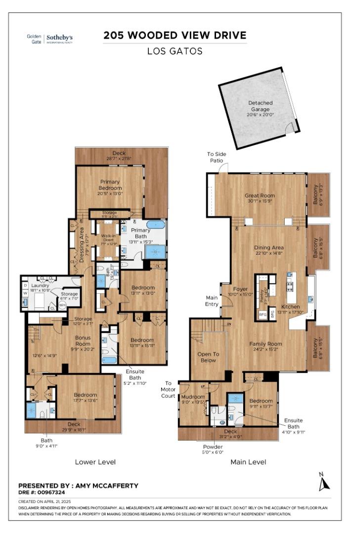 Detail Gallery Image 68 of 75 For 205 Wooded View Dr, Los Gatos,  CA 95032 - 5 Beds | 5/1 Baths