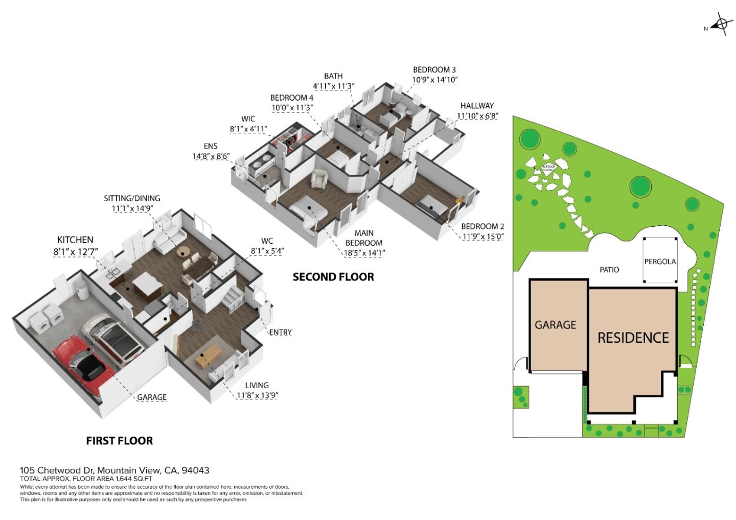 Detail Gallery Image 56 of 57 For 105 Chetwood Dr, Mountain View,  CA 94043 - 4 Beds | 2/1 Baths