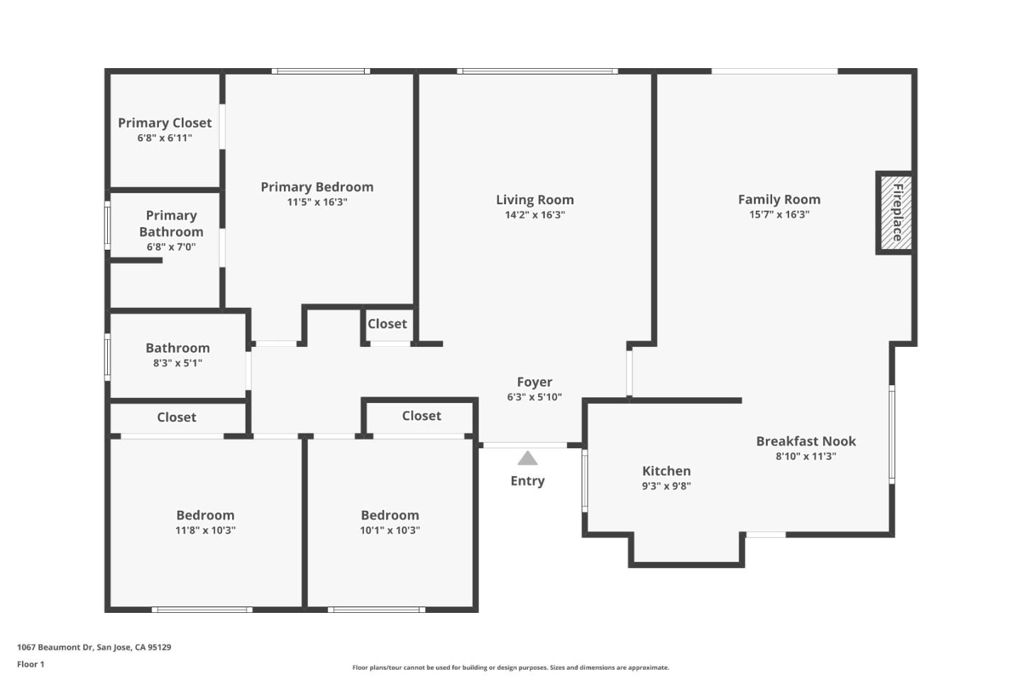 Detail Gallery Image 36 of 38 For 1067 Beaumont Dr, San Jose,  CA 95129 - 3 Beds | 2 Baths